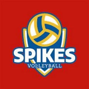 spikes.volleyball